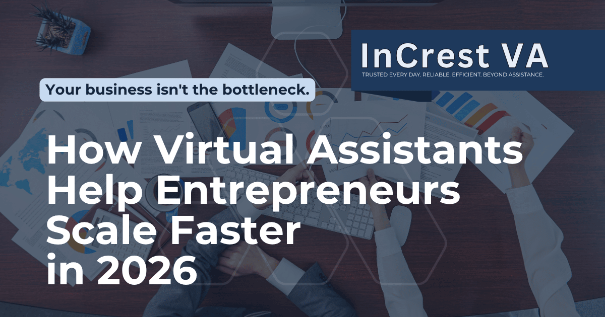 How Virtual Assistants Help Entrepreneurs Scale Faster